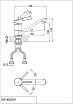 Смеситель для кухни D&K Rhein Schiller DA1462341 хром