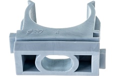 Держатель для труб типа «Клипса» Farton диаметр 20 мм, 100 шт. 400002