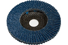 Круг лепестковый торцевой, прямой, цирконат 65% 125х22.2 мм, P-36 ABRAFORM AF-FLAP-FT-125-P36-ZR65