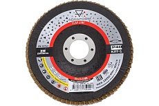 Круг лепестковый торцевой Zirconia от Мастерская Pit_Stop и Доктор дью 125 мм, P36, прямой ABRAFORM DD-FLAP-ZR-36-1