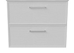 Тумба под раковину Kerama Marazzi Piano Classic 65 см 2 ящика, ясень белый матовый PIA.CL.65\WHT.M