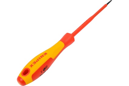 Набор тонких отверток Knipex VDE 1000В, 6 пр, SL3/4/5.5/6.5 шлиц, PH1/2 крест, KN-002012V02
