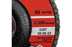 Круг лепестковый Professional 125х22.2 мм, P40, цирконий Gigant GNT-P40