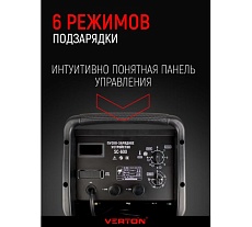 Пуско-зарядное устройство Verton Energy SC-600, 230/50В/Гц,12/24В,емк20-1000Ач,ток зар/зап90А/600А 01.12780.17931
