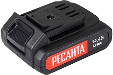 Аккумулятор (14.4 В; 2.0 А*ч; Li-Ion) для шуруповертов ДА-14-2Л, ДА-14-2ЛК Ресанта 71/8/81
