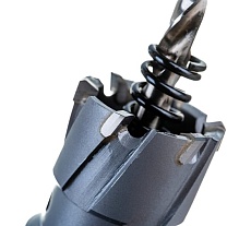 Коронка по металлу HM (28х28 мм; хвостовик 13 мм; комплект) D.BOR HS-HM-28-028-T