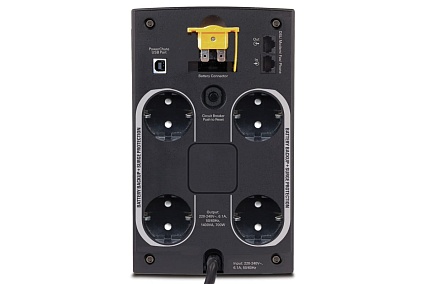 Источник бесперебойного питания APC Back-UPS 700 Watts BX1400U-GR
