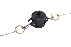 Камлок TITAN LOCK 0,75in типа DC, заглушка для ниппеля (полипроп.) TL75DCPP
