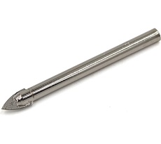 Сверло по стеклу и керамике 2 резца, 8x70 мм, YG6X KUBIS 07-01-1087