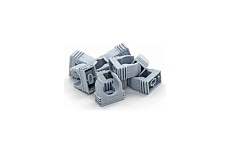 Универсальная крепеж-клипса Very 16 мм, пластик, серый, 100 шт. 47-7-001