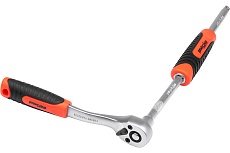 Отвертка-вороток AV Steel 1/4&quot; 150 мм, двухкомпонентная рукоятка AV-509916