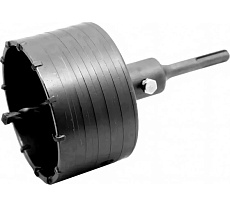 Коронка по бетону ударная 125 мм в сборе, SDS-plus, твердосплавная TORGWIN T309297
