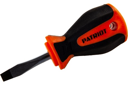 Отвертка SL6x38, CR-V,магнитная, 2-х компонентная рукоятка Patriot 350003163