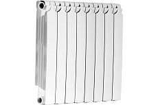 Радиатор биметаллический Теплоприбор с межосевым расстоянием 500мм, 8 секций BR1-500/08