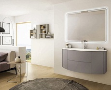 Тумба с раковиной Cezares Eden 120 см Grigio talpa opaco