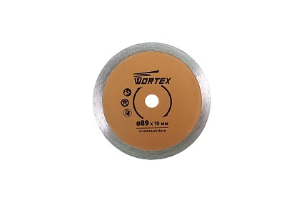 Диск пильный по керамике HS S100 T 89x10 мм, в блистере Wortex HSS100T00026