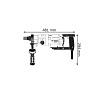 Дрель алмазного сверления Bosch GDB 180 WE Professional 0.601.189.800