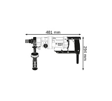 Дрель алмазного сверления Bosch GDB 180 WE Professional 0.601.189.800