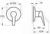 Смеситель для душа Vitra Solid S A42447EXP внешняя часть
