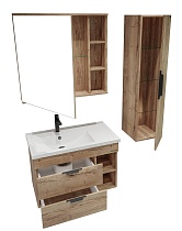 Мебель для ванной Grossman Форта 80 см дуб галифакс