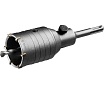 Коронка с державкой по бетону Зубр 50 мм, SDS-Plus 29211-50