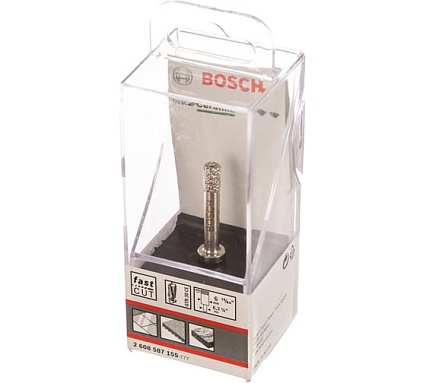 Коронка алмазная Best for Ceramic для фрезера GTR 30 CE Professional (6х35 мм; 6,3 мм) Bosch 2608587155