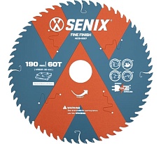 Диск пильный по дереву 190х30 мм, 60Т SENIX AECS-0007