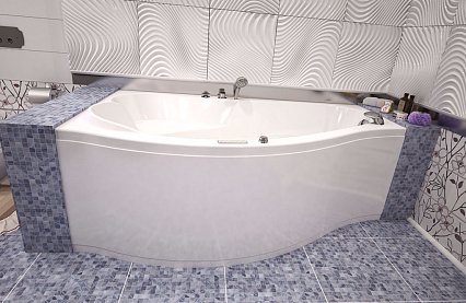 Акриловая ванна Aquanet Palma 170x100 L/R