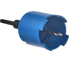 Коронка алмазная по бетону 72 мм, M14, в сборе, SDS-plus, твердосплавная HC H21230036