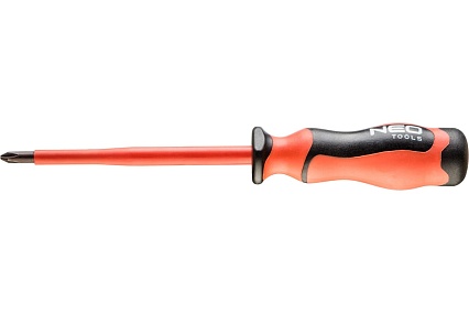 Отвертка PH2 x 6 x 175 mm, 1000 В Neo Tools 04-168