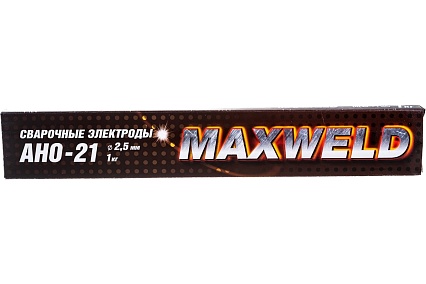 Электроды АНО-21 (2.5 мм; 1 кг) Maxweld ANO251