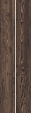Керамогранит Kerama Marazzi Гранд Вуд коричневый тёмный обрезной 20х160 см, DD750100R