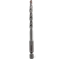 Сверло по бетону HRC45 6x100 мм, HEX RUNTEC RT-DC6