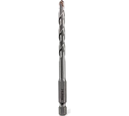 Сверло по бетону HRC45 6x100 мм, HEX RUNTEC RT-DC6