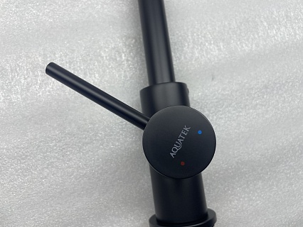Смеситель для кухни Aquatek Европа AQ1382MB черный матовый