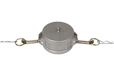 Алюминиевый камлок TITAN LOCK типа DC серия &quot;EcoLine&quot;, заглушка для ниппеля 3&quot;, TL300DCAL-EL