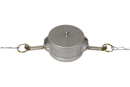 Алюминиевый камлок TITAN LOCK типа DC серия "EcoLine", заглушка для ниппеля 3", TL300DCAL-EL