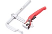 Цельнометаллическая струбцина REKON RF03-200-120 c храповиком 058114