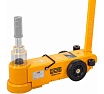 Домкрат подкатной пневмогидравлический JCB в комплекте с удлинителями, 80/40/20т (h min 210мм, h max 620мм, 8-12бар, 600л/мин) JCB-TRA60-3AL(59713)