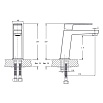 Смеситель для раковины Rush Thira TR3625-11