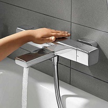 Смеситель для ванны Hansgrohe Ecostat E 15774000 термостат