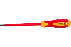 Диэлектрическая отвертка Зубр Профи до 1000В, Cr-V, SL 6 x 150 мм 25261-6.5-150_z01