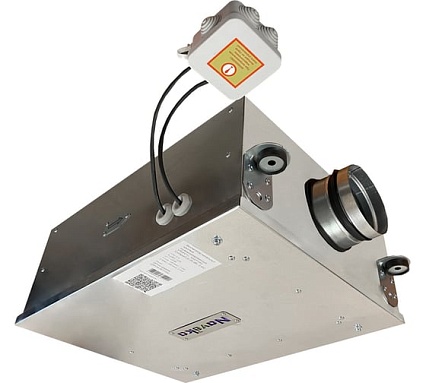 Круглый канальный вентилятор Naveka шумоизолированный vs(ac1)- 160(3d220) compact с 3-х скоростным переключателем УН-00009466
