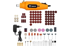 Сетевой гравер Deko DKRT150 в кейсе +110 аксессуаров 063-1417