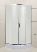 Душевой уголок BelBagno UNO-195-R-2-90-P-Cr 90x90 рифленый, хром