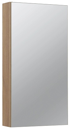 Зеркальный шкаф Руно Лада 40 см серый дуб, 00-00001193