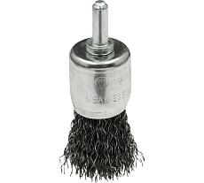 Щетка концевая Мастер (50 шт; 19 мм; гофрированная стальная проволока 0.3 мм; хвостовик 6 мм) для дрелей Профоснастка 20205002