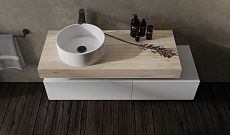 Мебель для ванной Jorno Modulare 140 см белый