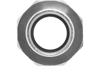 Штуцер врезка для бочки MasterProf 3/4", латунь, гайка в бочку ДС.071634