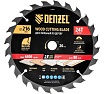 Пильный диск по дереву Denzel 216x20 мм, 24 зубьев 733507